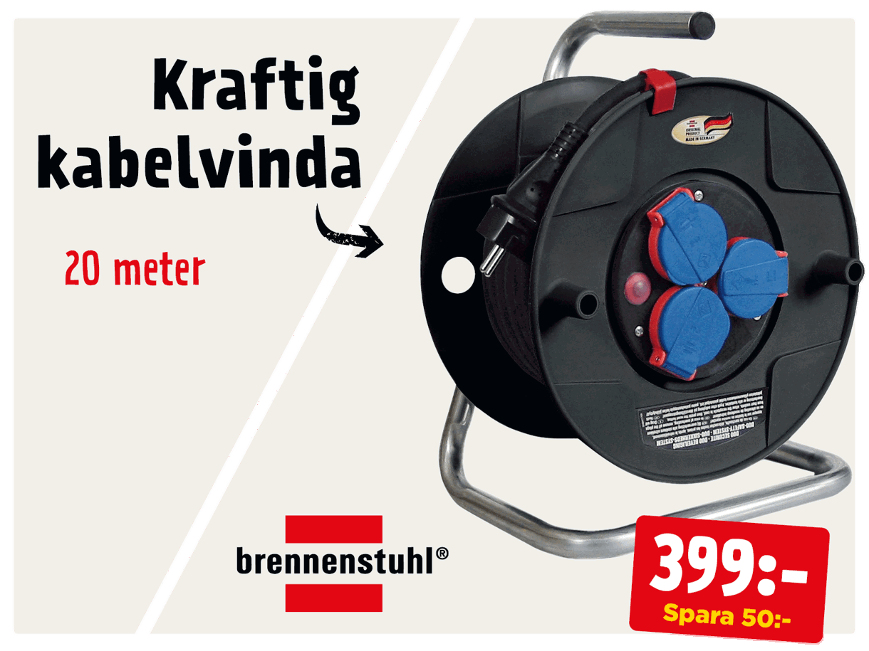 Brennenstuhl kabelvida kampanj juni