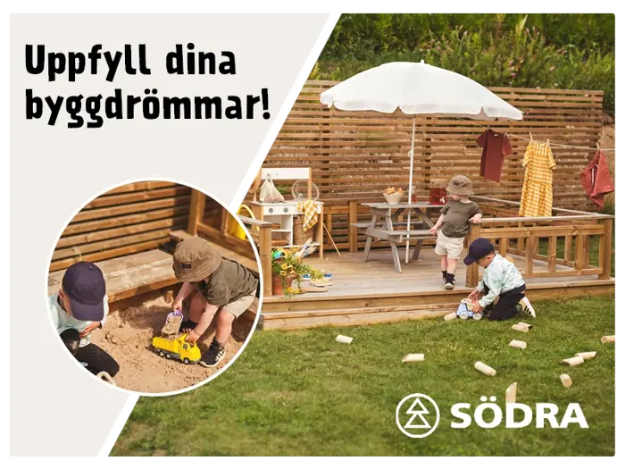 Uppfyll dina byggdrömmar med Södra Wood