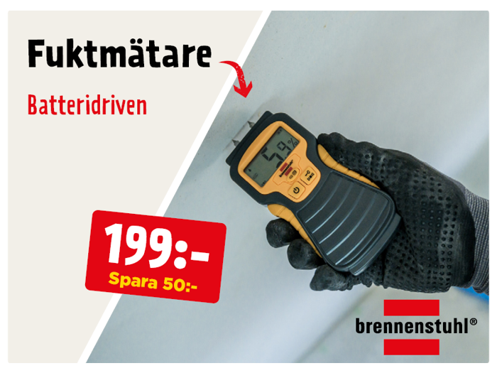 Fuktmätare Brennenstuhl 199:-