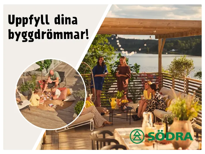 Uppfyll dina byggdrömmar med Södra Wood