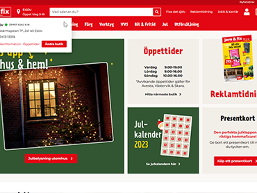 Vi lanserar ny hemsida