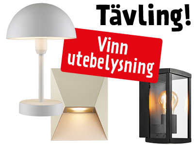 Tävling vinn utebelysning