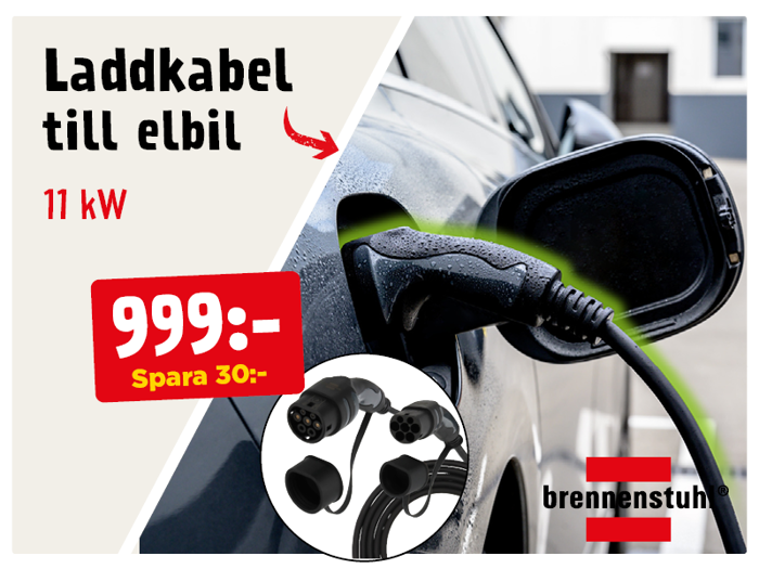 Laddkabel Brennenstuhl 999:-