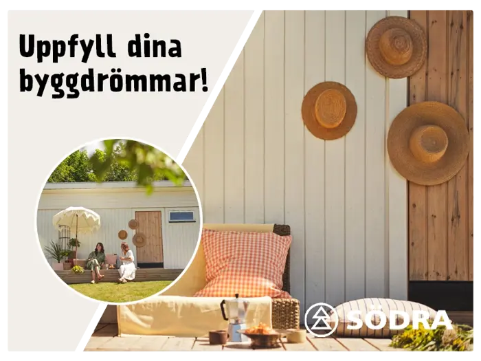Uppfyll dina byggdrömmar med Södra Wood