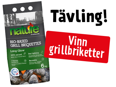 Tävling grillbriketter