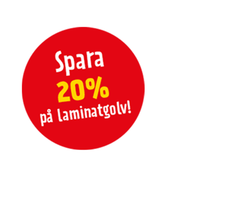 Laminatgolv 20%