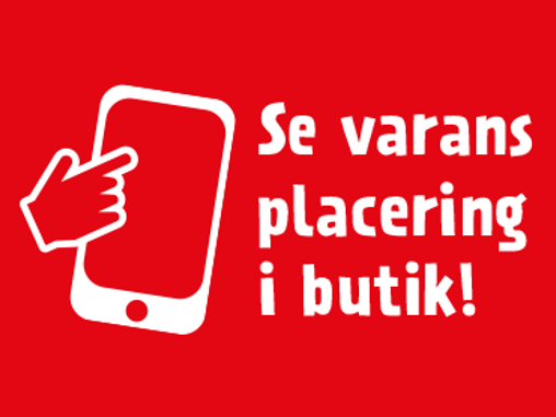 Se varornas placering i butik – direkt online