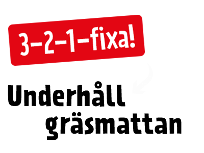 Guide underhåll gräsmattan