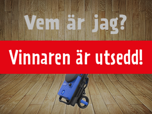 Gissa verktyget - Högtryckstvätt