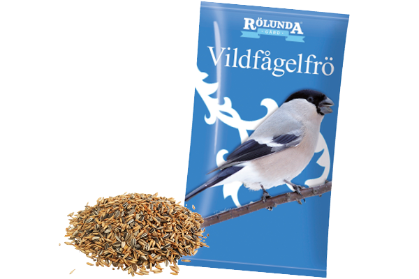 Vildfågelfrö i säck