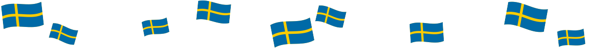 Sverigeflaggor grafik öppningsfest
