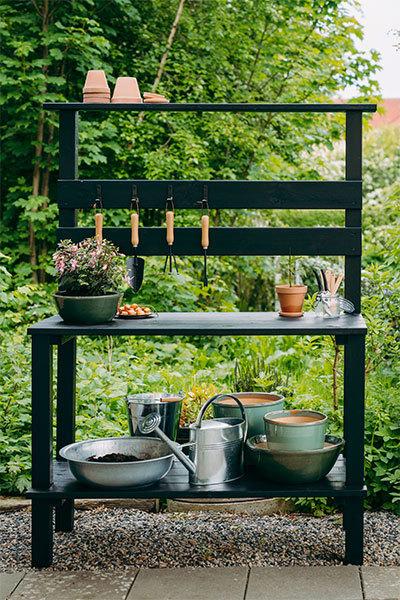 Planteringsbord DIY
