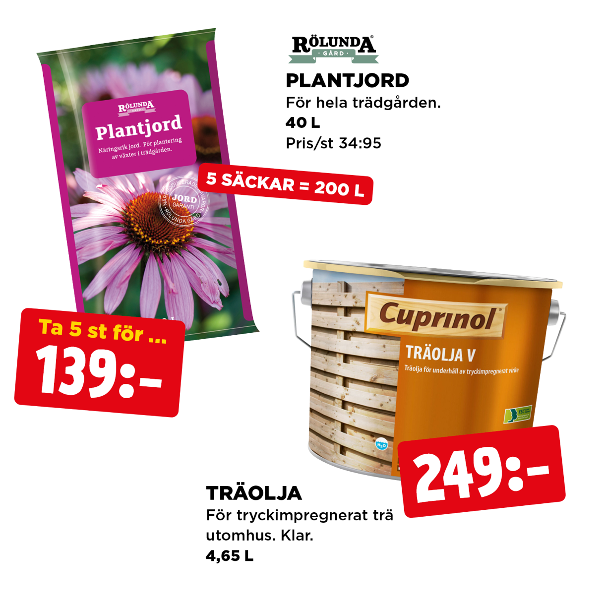 Tv-kampanj plantjord träolja