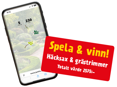 Spel trädgårdsmaskiner