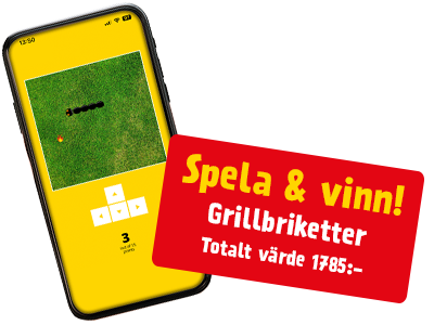Spela & vinn grillbriketter