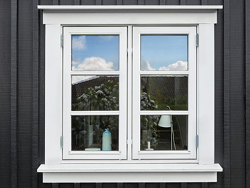 Måla om slitna fönster