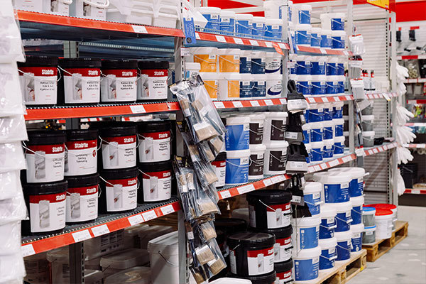 jem & fix butik med inomhusfärg