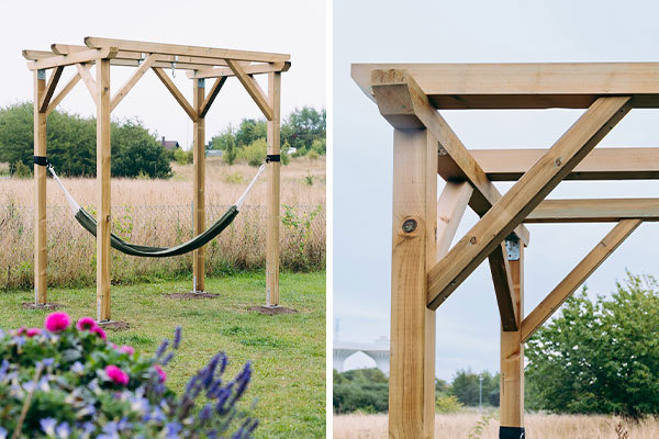 Bygga pergola