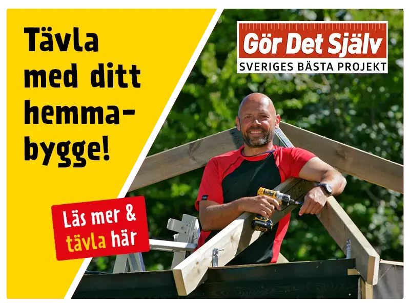 GDS tävling hemmabygge