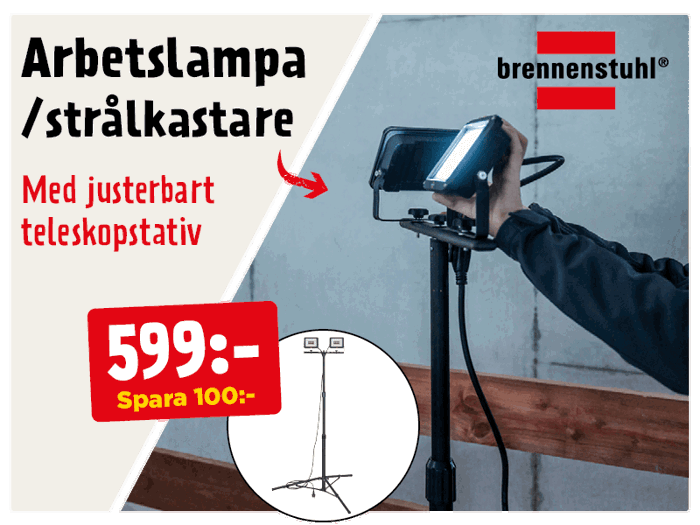 Arbetsbelysning Brennenstuhl 599:-