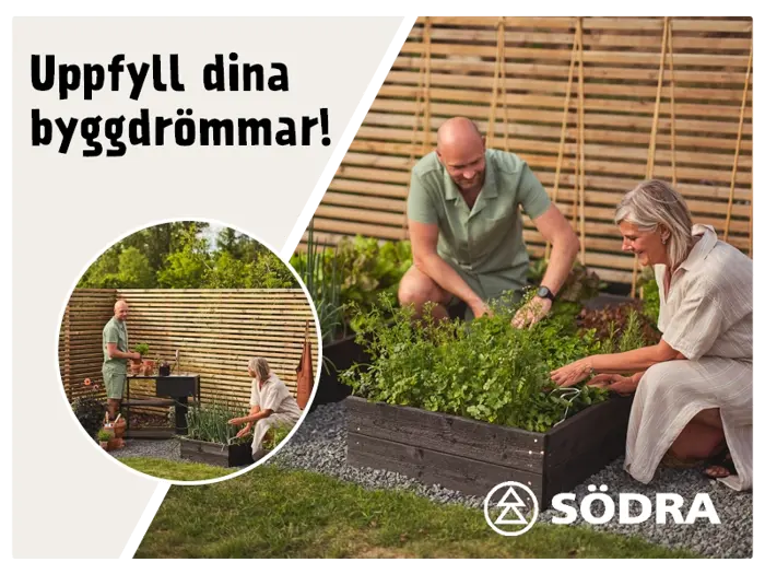 Uppfyll dina byggdrömmar med Södra Wood