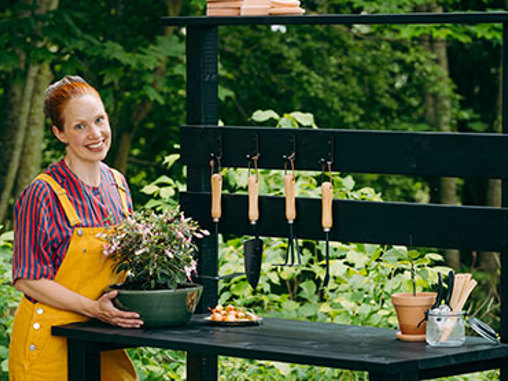 Bygg ett planteringsbord