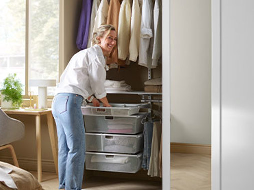 Elfa garderobssystem