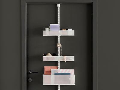 Elfa dörrförvaring