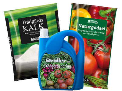 Olika sorters trädgårdsgödsel