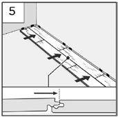 Lägga laminatgolv - steg 5